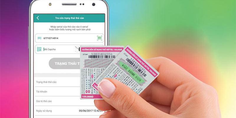 Hướng dẫn nạp tiền vào nhà cái bằng thẻ cào điện thoại Hướng dẫn nạp tiền vào nhà cái bằng thẻ cào điện thoại